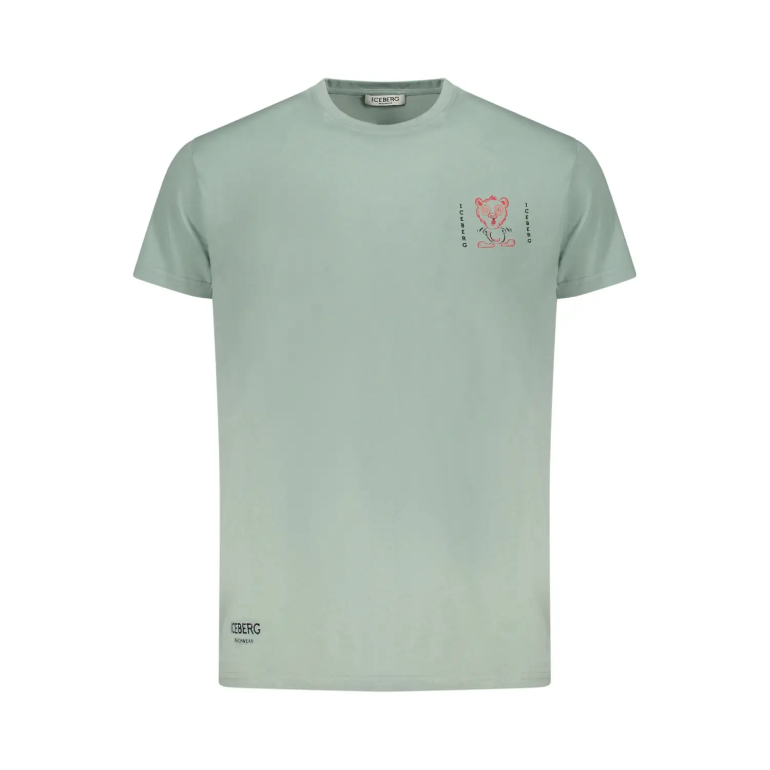 ICEBERG Muška majica kratkih rukava (Zelena/Mint) XXL Veličina