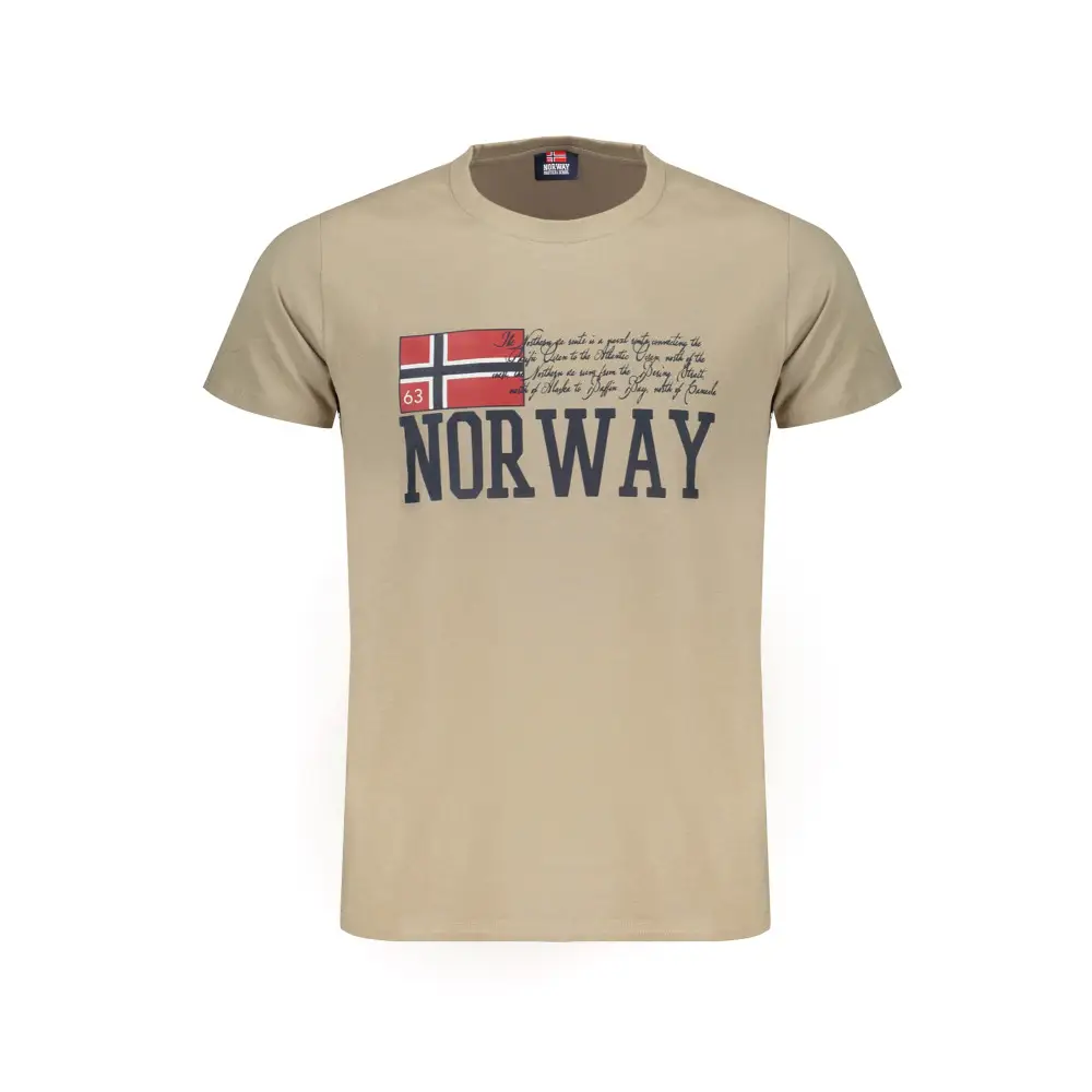 NORWAY 1963 Muška majica kratkih rukava (Bež) XL Veličina